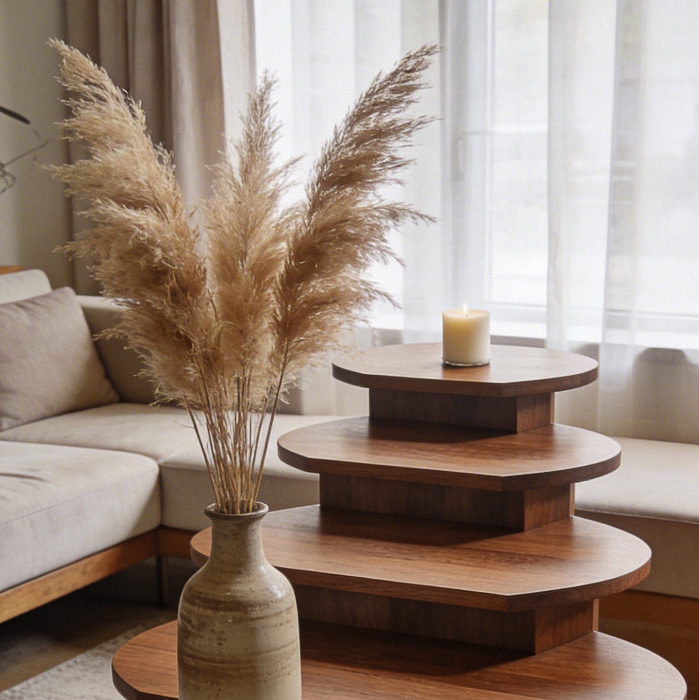 Compact-living-room-ideas-using-nesting_9_-Asymmetrical-Styling-for-Balance