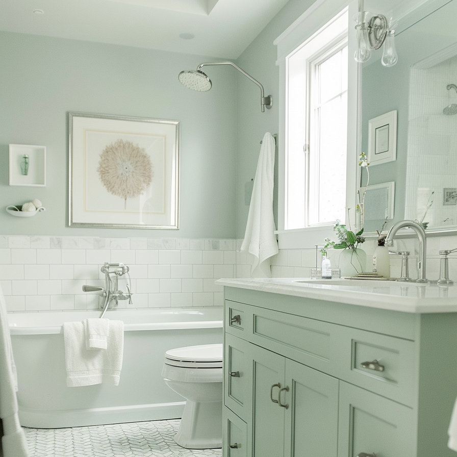 perfect-paint-colors-small-bathrooms-38-